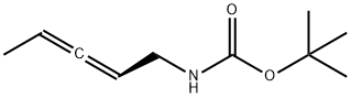 Carbamic acid, (2R)-2,3-pentadienyl-, 1,1-dimethylethyl ester (9CI) 结构式