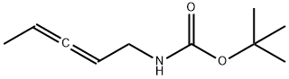Carbamic acid, 2,3-pentadienyl-, 1,1-dimethylethyl ester (9CI) 结构式