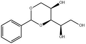 1,3-O-亚苄基D阿拉伯糖醇 结构式