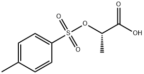 (S)-2-(甲苯-4-磺酰氧基)-丙酸 结构式