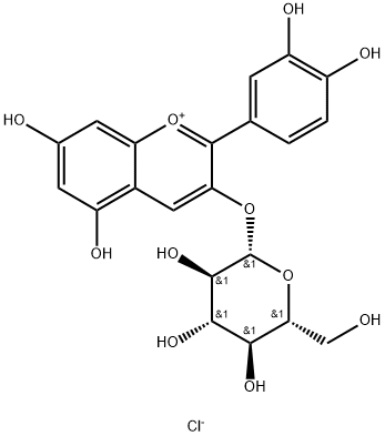 矢车菊素-3-O-葡萄糖苷