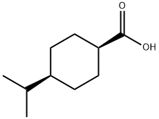 顺-4-异丙基环己烷甲酸 结构式