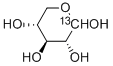 D-木糖-1-13C 结构式