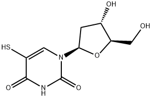 5-巯基-2'-脱氧尿苷 结构式