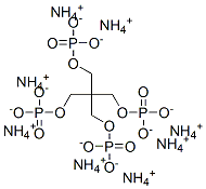 [Methanetetrayltetrakis(methyleneoxy)]tetraphosphonic acid octaammonium salt 结构式