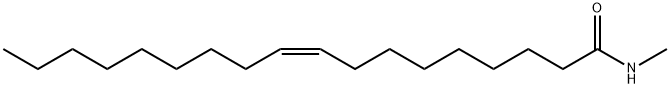 (Z)-N-methyl-9-octadecenamide 结构式