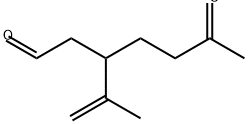 3-异丙烯基-6-氧代庚醛 结构式