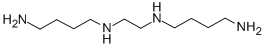 N,N'-BIS(4-AMINOBUTYL)-1,2-ETHANEDIAMINE 结构式