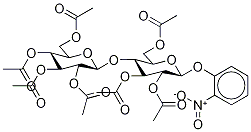 o-Nitrophenyl -D-Cellobioside Heptaacetate 结构式