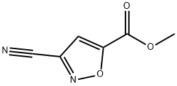 5-Isoxazolecarboxylicacid,3-cyano-,methylester(9CI) 结构式