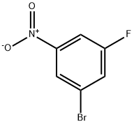 1-溴-3-氟-5-硝基苯 结构式