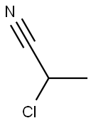(+)-2-chloropropiononitrile 结构式