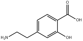 4-(AMINOETHYL)SALICYLIC ACID 结构式