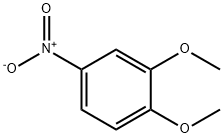 3,4-二甲氧基硝基苯 结构式