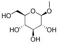 甲基 Β-D-吡喃葡萄糖苷 结构式