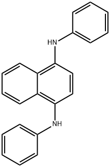 1,4-Bis(phenylamino)naphthalene 结构式