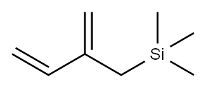 Silane, trimethyl(2-methylene-3-buten-1-yl)- 结构式