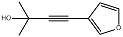 3-Butyn-2-ol, 4-(3-furanyl)-2-methyl- (9CI) 结构式