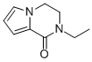 Pyrrolo[1,2-a]pyrazin-1(2H)-one, 2-ethyl-3,4-dihydro- (9CI) 结构式