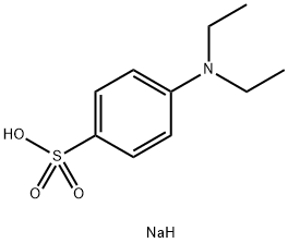 4-(二乙氨基)苯磺酸钠盐 结构式