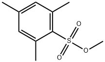 2,4,6-三甲基苯磺酸甲酯 结构式