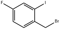 1-BROMOMETHYL-4-FLUORO-2-IODO-BENZENE 结构式