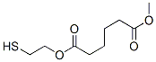 Hexanedioic acid 1-(2-mercaptoethyl)6-methyl ester 结构式