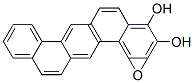 dibenz(a,h)anthracene-3,4-diol 1,2-oxide 结构式