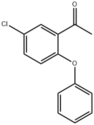 1-(5-chloro-2-phenoxyphenyl)ethanone 结构式