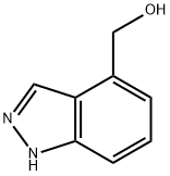 4-(羟甲基)-1H-吲唑 结构式