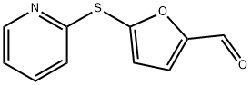 5-(2-吡啶硫基)-2-呋喃甲醛 结构式