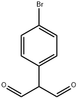 2-(4-溴苯基)丙二醛 结构式