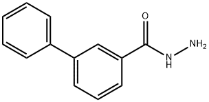 联苯-3-甲酰肼 结构式