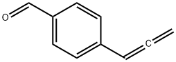 Benzaldehyde, 4-(1,2-propadienyl)- (9CI) 结构式