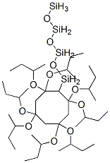 2,2,4,4,6,6,8,8-Octakis(1-methylpropoxy)cyclooctanetetrasiloxane 结构式