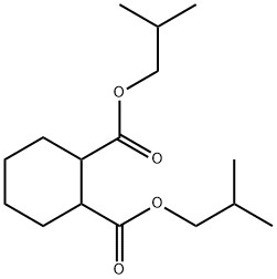 1,2-环己烷二甲酸双(2-甲基丙基)酯 结构式