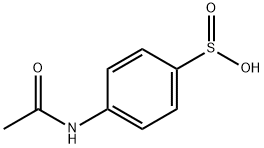 对乙酰氨基苯亚磺酸 结构式