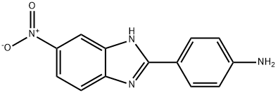 4-(5-硝基苯并咪唑-2-基)苯胺 结构式