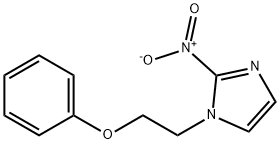 1-(2-phenoxyethyl)-2-nitroimidazole 结构式