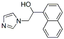 2-imidazol-1-yl-1-naphthalen-1-yl-ethanol 结构式