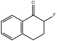 2-氟-1,2,3,4-四氢萘-1-酮 结构式