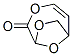 3,8,9-Trioxabicyclo4.2.1non-4-en-2-one 结构式