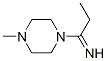 Piperazine, 1-(1-iminopropyl)-4-methyl- (9CI) 结构式