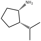 Cyclopentanamine, 2-(1-methylethyl)-, (1S,2S)- (9CI) 结构式