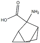 Tricyclo[2.2.1.02,6]heptane-3-carboxylic acid, 3-amino- (9CI) 结构式