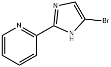 2-(4-BROMO-1H-IMIDAZOL-2-YL)-PYRIDINE 结构式