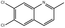 6,7-二氯喹哪啶 结构式