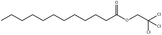 2,2,2-TRICHLOROETHYL LAURATE 结构式