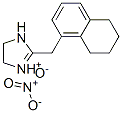 4,5-dihydro-2-[(5,6,7,8-tetrahydro-1-naphthyl)methyl]-1H-imidazolium nitrate 结构式