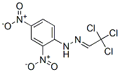 2,2,2-Trichloroacetaldehyde 2,4-dinitrophenyl hydrazone 结构式